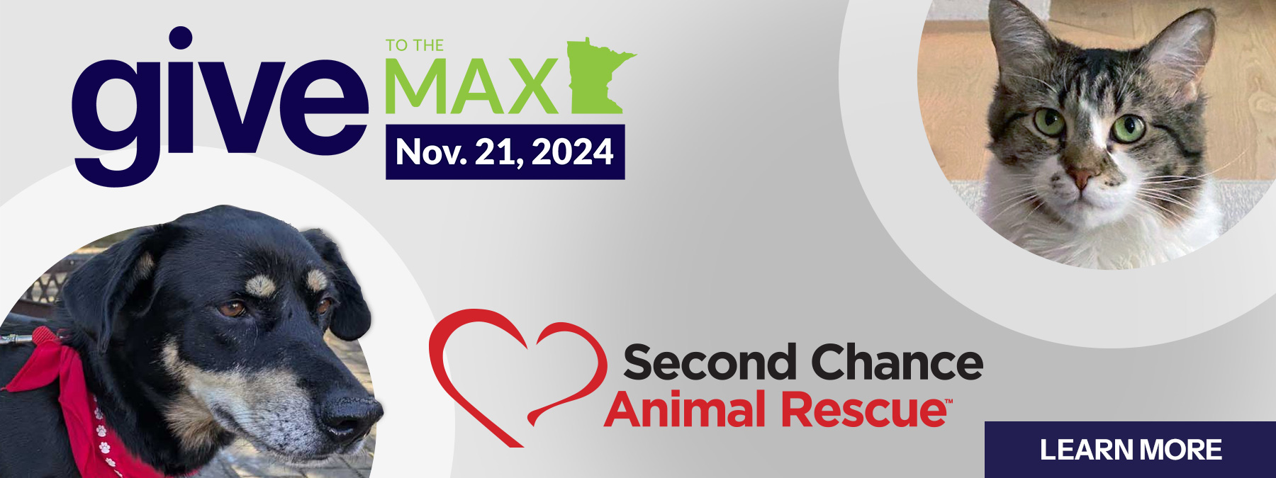 Second Chance Animal Rescue - Give to the Max